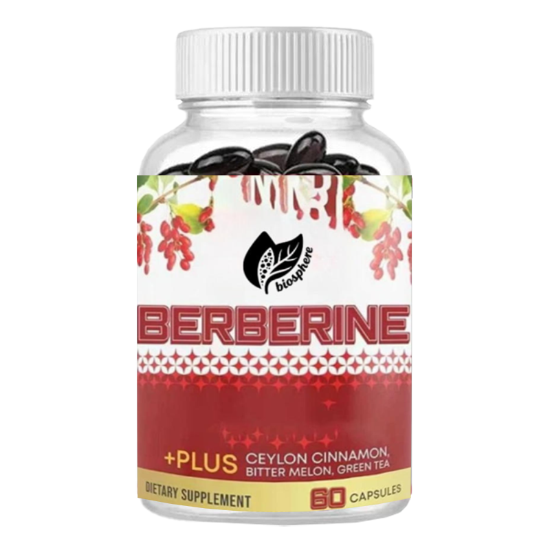Berberine Hcl Capsule - Berberine HCL 1200mg, contendo canela do
