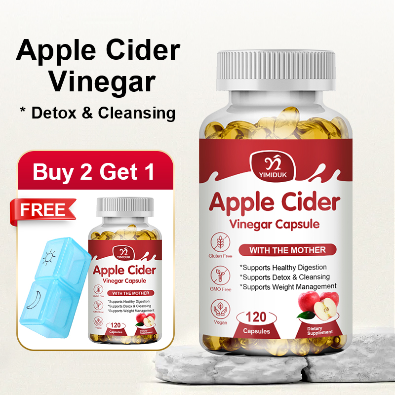 Apple Cider Vinegar Pill - YIMIDUK Vinagre de Maçã Orgânico em
