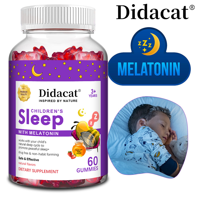 Melatonin Sleep Gummy - Gomas de Melatonina para Crianças -