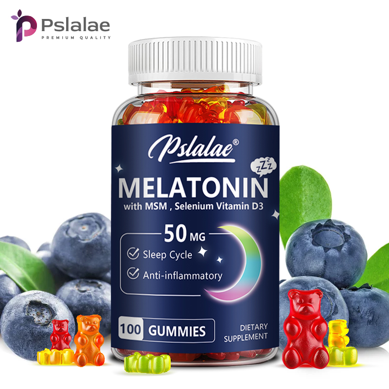Melatonin Sleep Gummy - Gomas de melatonina 50mg - Auxílio