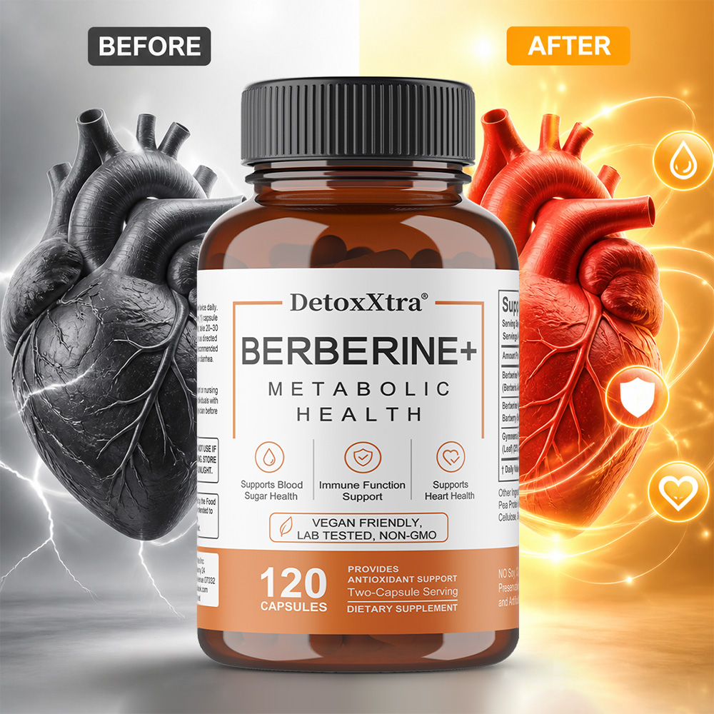 Berberine Hcl Capsule - Cápsulas de Berberina HCl, Suplemento Natural