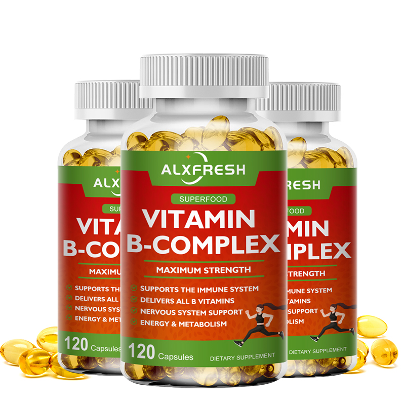 Apple Cider Vinegar Pill - Suplementos vitamínicos Alxfresh B-Complex (B12 B1
