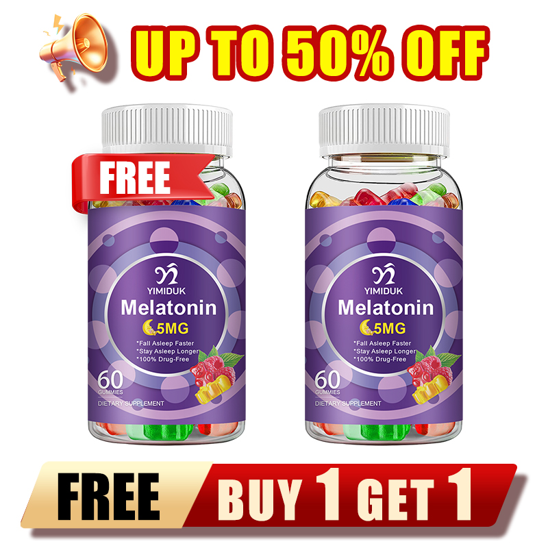 Melatonin Sleep Gummy - Gomas de Melatonina 5Mg, Apoiam o