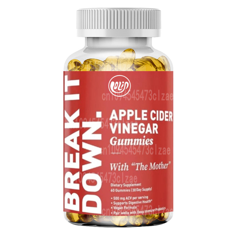 Apple Cider Vinegar Pill - Gomas de vinagre de maçã, contendo