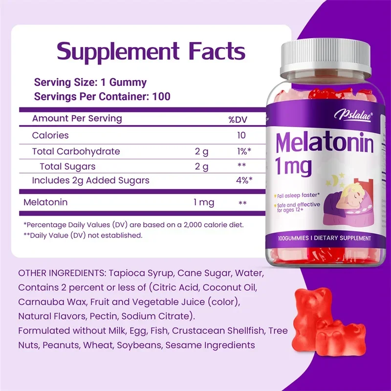 Gomas de Melatonina 1mg - Ajud - Melatonin Sleep Gummy avaliação e preço
