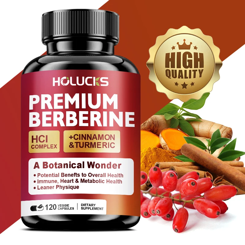 Complexo Holucks Premium Berbe - Berberine Hcl Capsule avaliação e preço