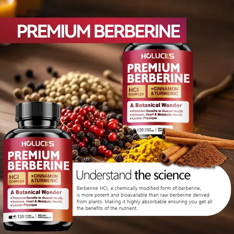 Complexo Holucks Premium Berbe - Berberine Hcl Capsule avaliação e preço