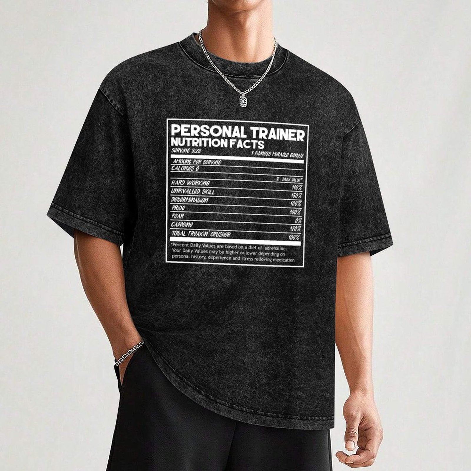 Camiseta engraçada de treinado - Nutrition And Exercise avaliação e preço