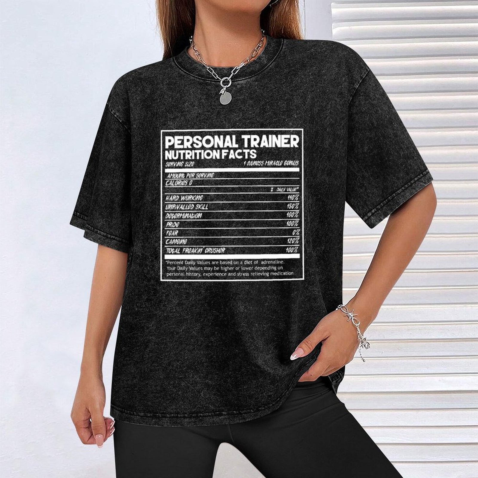 Camiseta engraçada de treinado - Nutrition And Exercise avaliação e preço