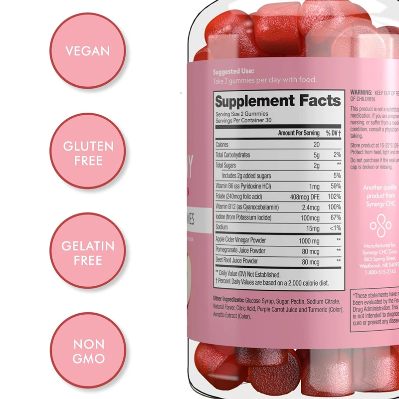Gomas de vinagre de sidra de m - Apple Cider Vinegar Pill avaliação e preço
