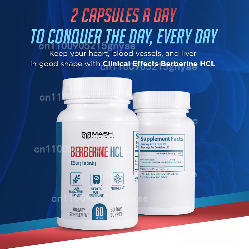 Premium Berberine HCL 1500mg - - Berberine Hcl Capsule avaliação e preço