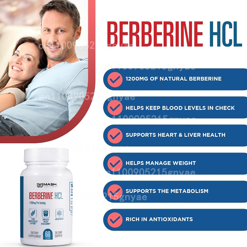 Premium Berberine HCL 1500mg - - Berberine Hcl Capsule avaliação e preço