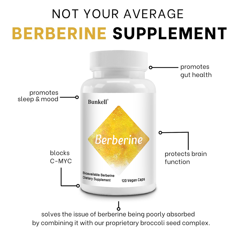 Berberina HCl 350mg com Comple - Berberine Hcl Capsule avaliação e preço