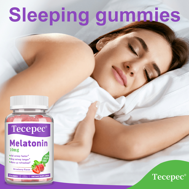 Gomas de melatonina 10 mg, mel - Melatonin Sleep Gummy avaliação e preço