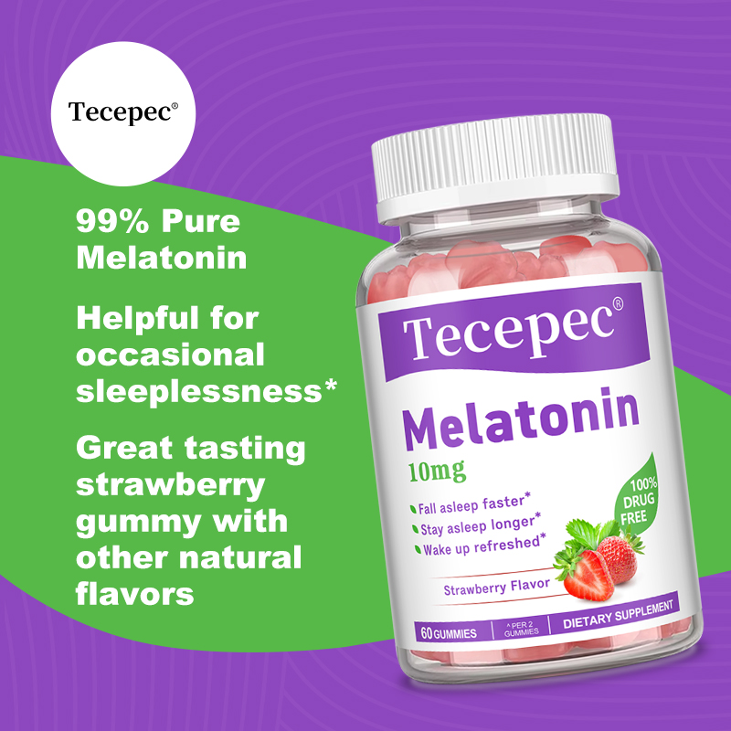 Gomas de melatonina 10 mg, mel - Melatonin Sleep Gummy avaliação e preço