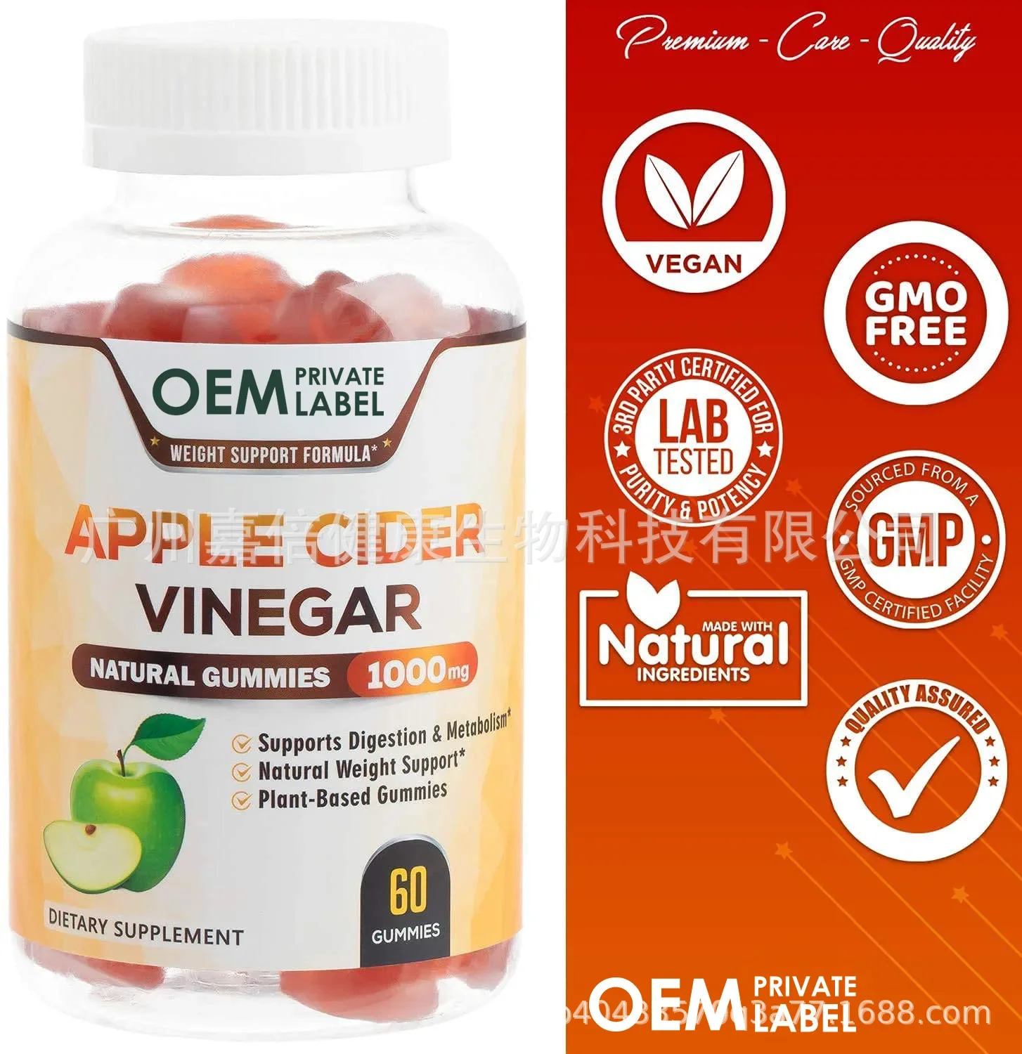 1 frasco de gomas de vinagre d - Apple Cider Vinegar Pill avaliação e preço