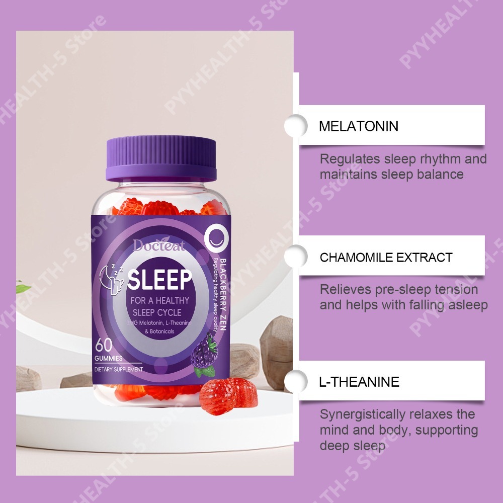 Docteat Gomas para Dormir 3mg  - Melatonin Sleep Gummy avaliação e preço