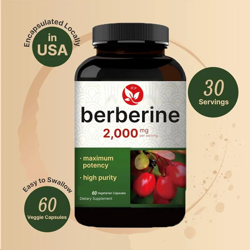 Suplemento Berberina 60 Cápsul - Berberine Hcl Capsule avaliação e preço
