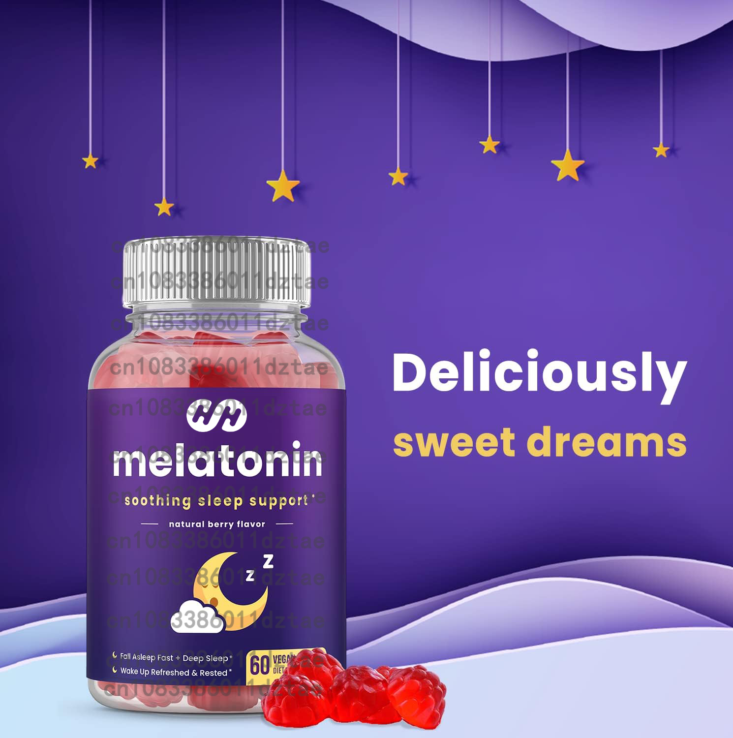 Gomas de Melatonina - Auxílio  - Melatonin Sleep Gummy avaliação e preço