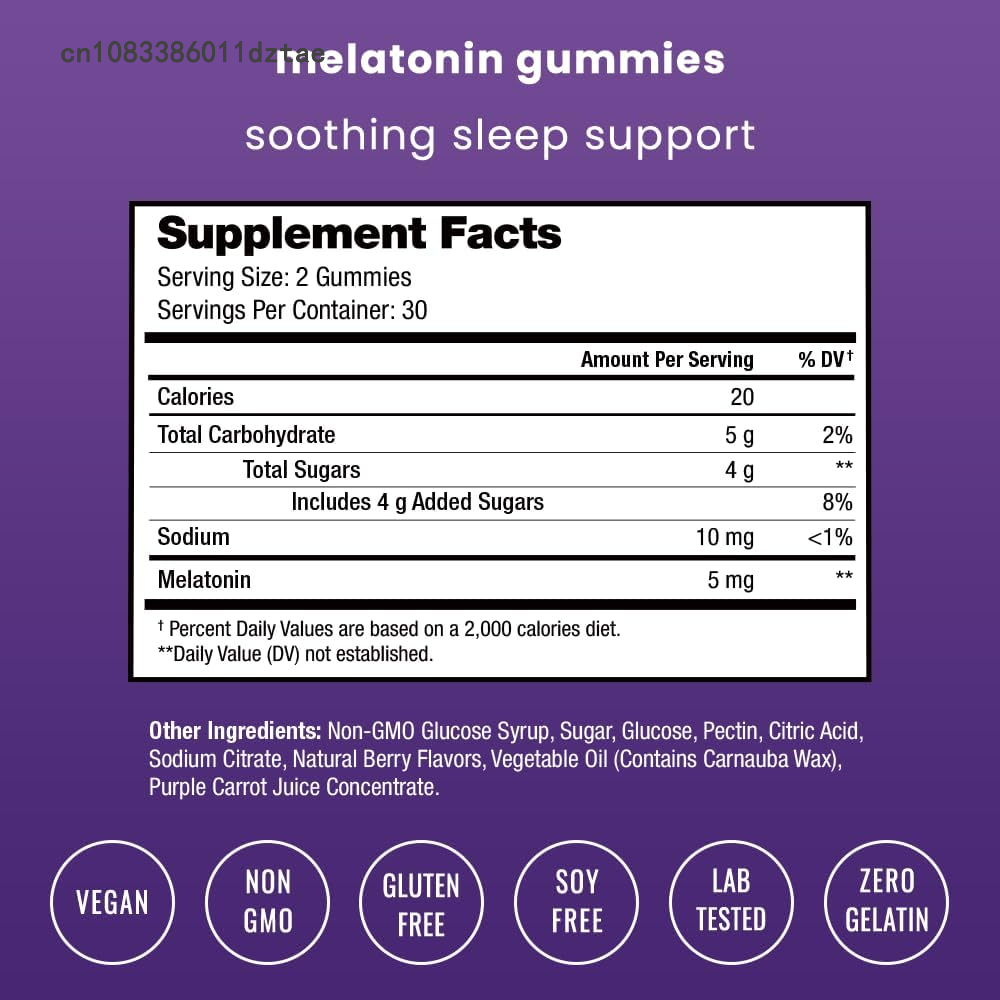 Gomas de Melatonina - Auxílio  - Melatonin Sleep Gummy avaliação e preço