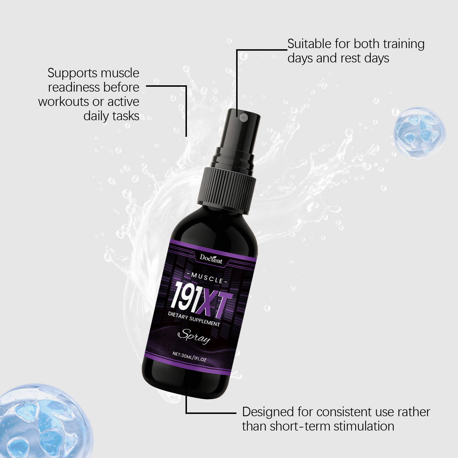Spray para Crescimento Muscula - Nutrition And Exercise avaliação e preço