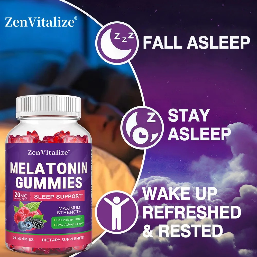 Gomas de Melatonina para Adult - Melatonin Sleep Gummy avaliação e preço