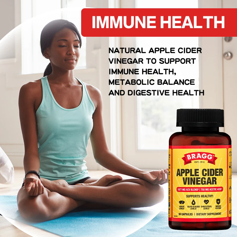 Vinagre de sidra de maçã Bragg - Apple Cider Vinegar Pill avaliação e preço