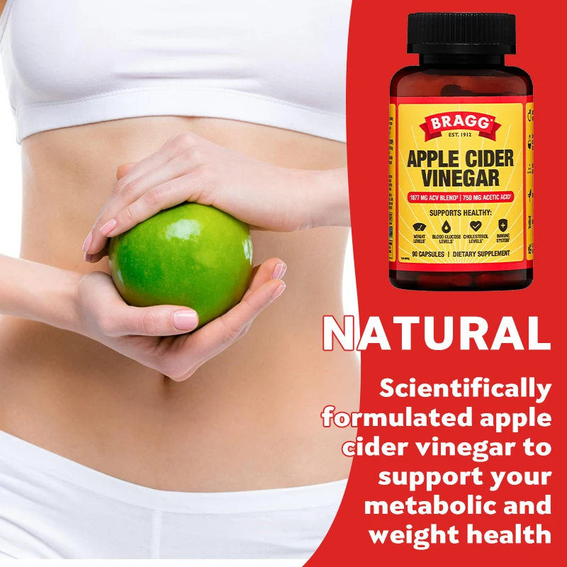 Vinagre de sidra de maçã Bragg - Apple Cider Vinegar Pill avaliação e preço