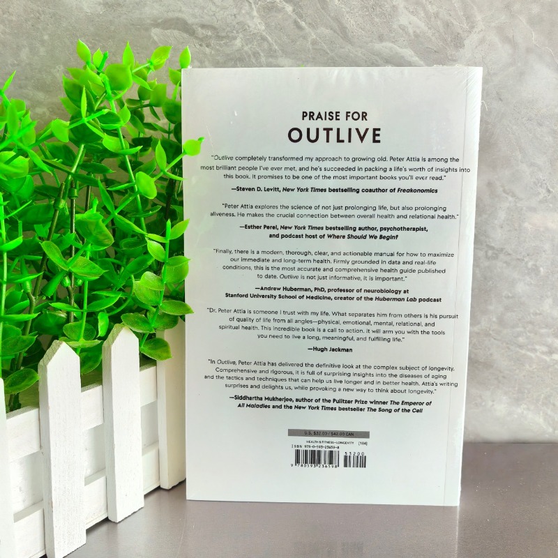 Outlive: A Ciência e Arte da L - Nutrition And Exercise avaliação e preço