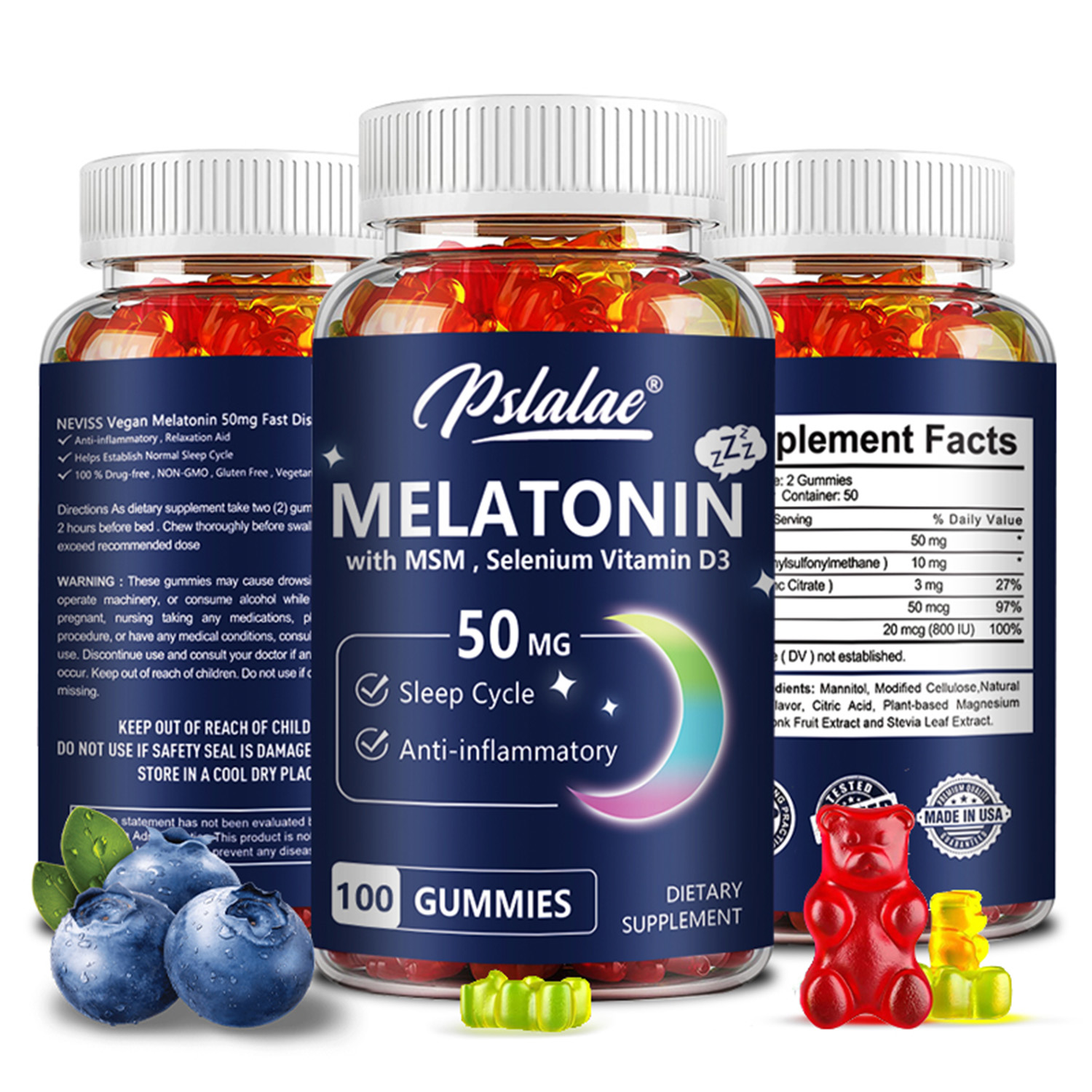 Gomas de melatonina 50mg - Apo - Melatonin Sleep Gummy avaliação e preço