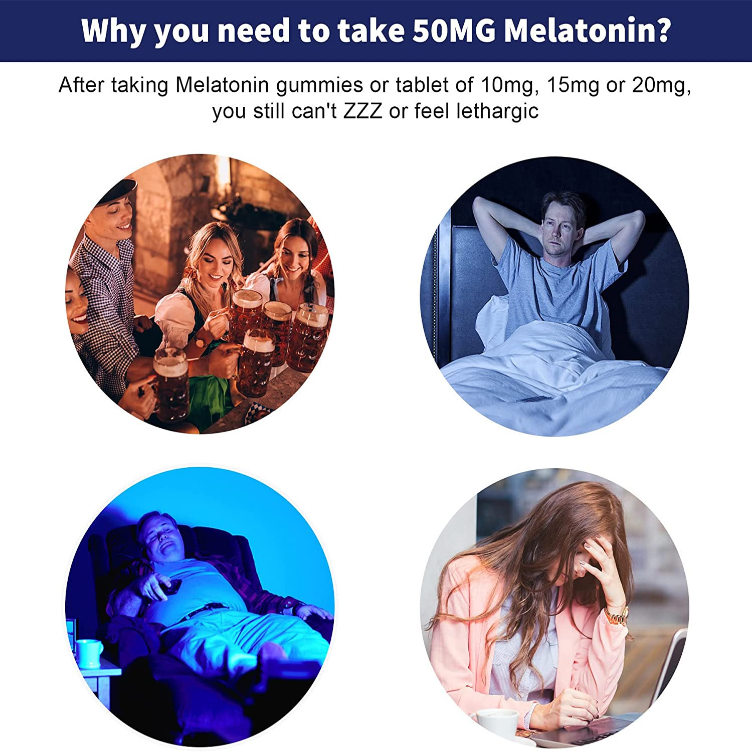 Melatonina Gummies 50mg - Ansi - Melatonin Sleep Gummy avaliação e preço